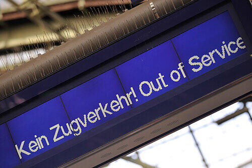 Nix geht mehr auf der Bahnlinie zwischen Bamberg und Forchheim.