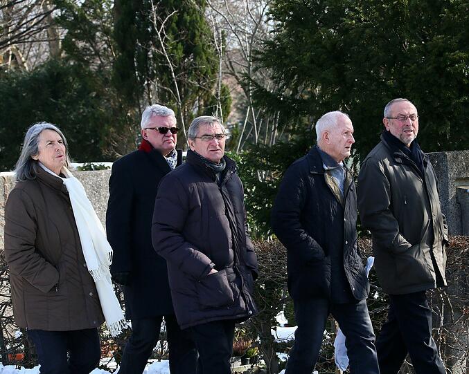 Die Löwen trauern um Manni Wagner: Bilder von der Beerdigung.
