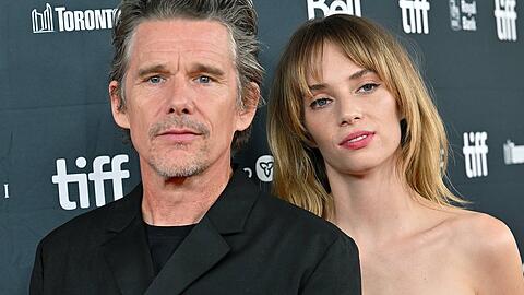 Ethan und Maya Hawke stellten auf dem Filmfestival in Toronto ihr neues Werk "Wildcat" vor.