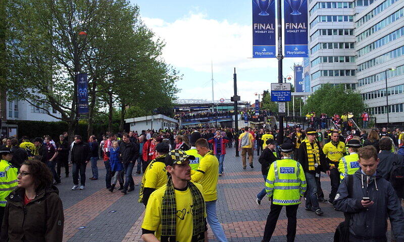 AZ-Leser Dominik Alscher macht sich auf den Weg zum Wembley Stadion. Die Impressionen von seinem Roadtrip nach London