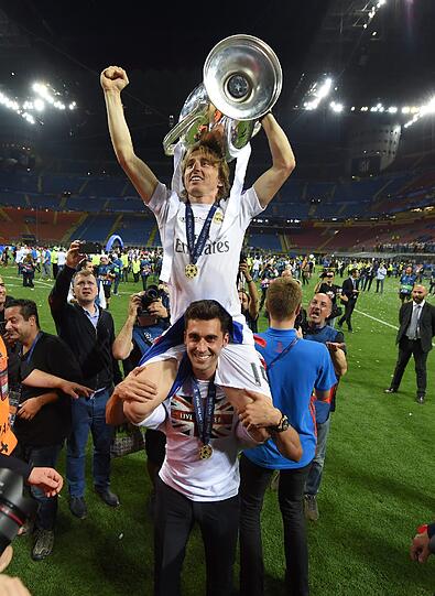 Zentrales Mittelfeld: Nicht nur dank des Champions League Triumphs ganz oben auf, auch im ESPN-Ranking belegt Luca Modric den ersten Platz.