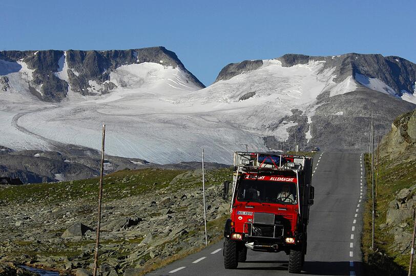 Quer durch Skandinavien führte die Reise zum Nordkap.