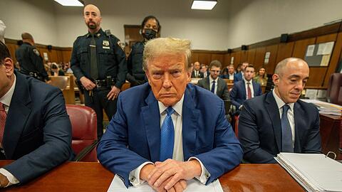 Trumps Anwälte führen Berufung aus. (Archivfoto)