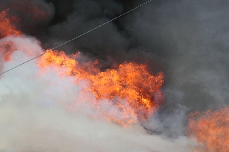 Landkreis Mühldorf am Inn: Polling: Großbrand auf dem Bauernhof - Bayern - Abendzeitung München