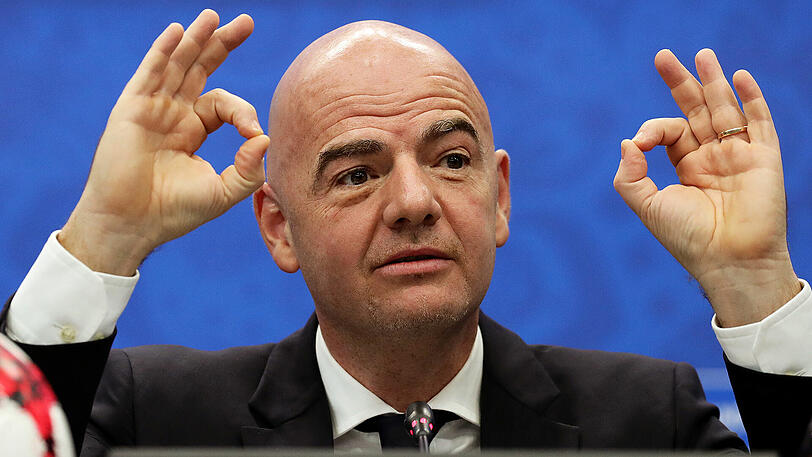Hat sich mit seinen Plänen für eine Mega-WM durchgesetzt: FIFA-Chef Gianni Infantino.