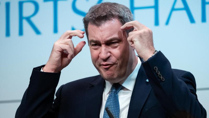 Für Steuersenkungen: Der bayerische Ministerpräsident Markus Söder (CSU) im Wirtschaftsbeirat der Union. Für Steuersenkungen: Der bayerische Ministerpräsident Markus Söder (CSU) im Wirtschaftsbeirat der Union.