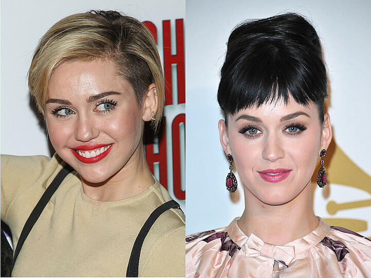 Bahnt sich zwischen Miley Cyrus und Katy Perry ein Zickenkrieg an?