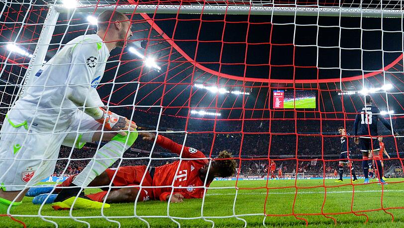 Traf zur 1:0-Führung: Kingsley Coman. Traf zur 1:0-Führung: Kingsley Coman.