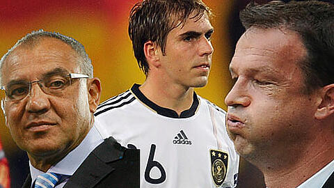 Auch Wolfsburg Trainer Felix Magath und der Manager Stuttgarts, Fredi Bobic, üben nun öffentlich Kritik an Lahm's Enthüllungsbuch - und zweifeln seine Eignung zum Kapitän der Nationalmannschaft an.