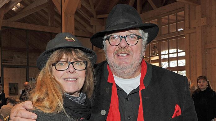 Der Entertainer Michael Schanze und seine Lebensgefährtin Uschi Köhl.
