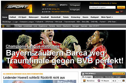 Und Sport.1 stellt fest, dass Bayern Barca regelrecht entzaubert hat.