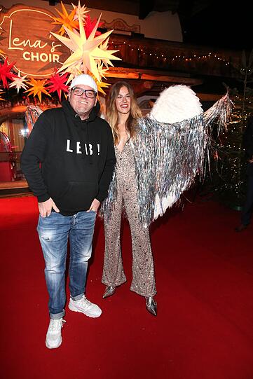 Gerry Friedle, alias DJ Oetzi and Celina Bleja.