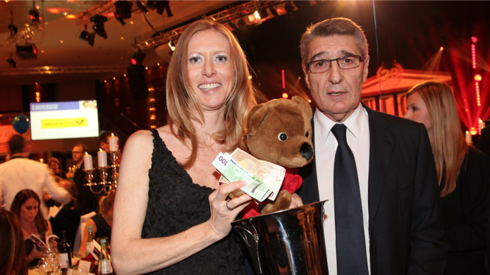 Rudi Assauer und Britta Asssauer