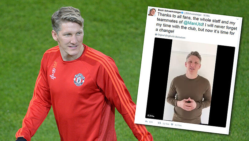 Bastian Schweinsteiger sagt Servus. Es geht in die USA in die Major League Soccer. Bastian Schweinsteiger sagt Servus. Es geht in die USA in die Major League Soccer.
