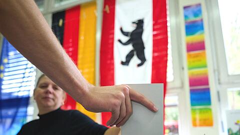 Rund 2,5 Millionen Menschen waren in der Hauptstadt zur Wahl f&uuml;r das Abgeordnetenhaus aufgerufen.