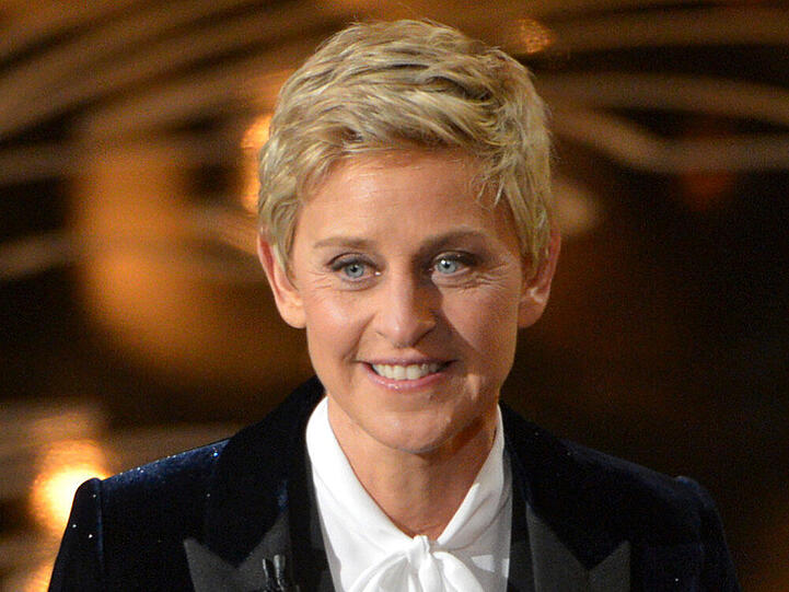 Ellen DeGeneres bei der Moderation der Oscar-Verleihung