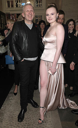 Jean Paul Gaultier und Maria Dragus