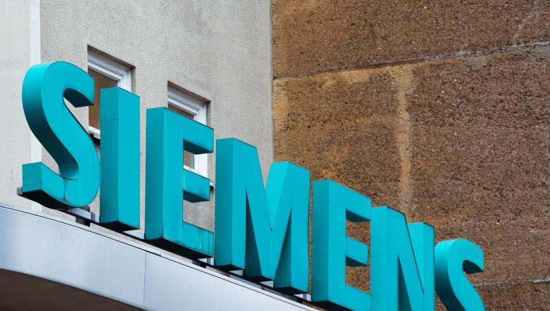 Der Schriftzug „Siemens“. Foto: Soeren Stache/dpa-Zentralbild/dpa/Archivbild Der Schriftzug „Siemens“. Foto: Soeren Stache/dpa-Zentralbild/dpa/Archivbild