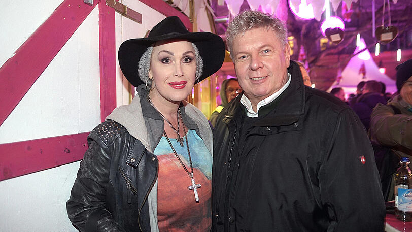 Gloria Gray mit OB Dieter Reiter.