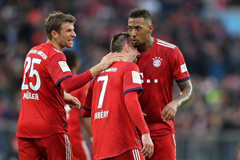 Zwei, die sich verstehen: Ribéry (l.) und Boateng.