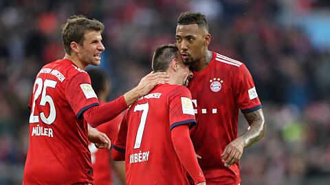 Zwei, die sich verstehen: Ribéry (l.) und Boateng.