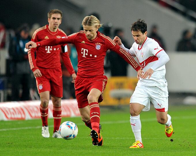 Anatoliy Tymoshchuk kann auch alsn Sechser spielen.