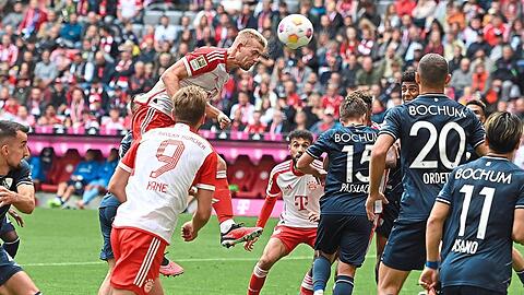 Kopfball-Ungeheuer: Matthijs de Ligt als Torjäger – gegen Bochum köpft er zum 3:0 ein.