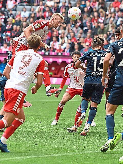 Kopfball-Ungeheuer: Matthijs de Ligt als Torjäger – gegen Bochum köpft er zum 3:0 ein.