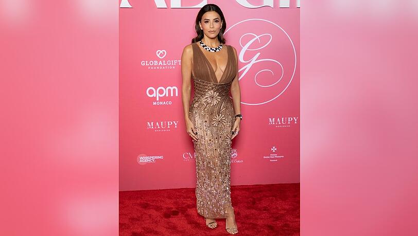 Eva Longoria setzte in Monaco wie üblich auf Glamour.