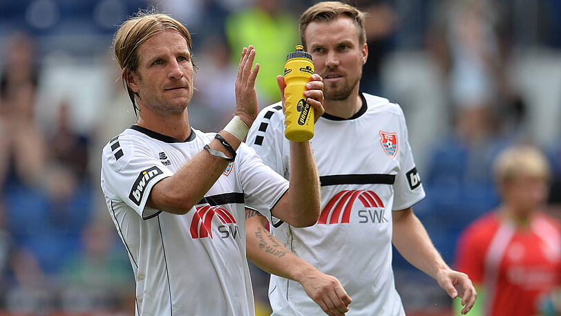 Spielte acht Jahre für den TSV 1860: Stefan Aigner (li.).