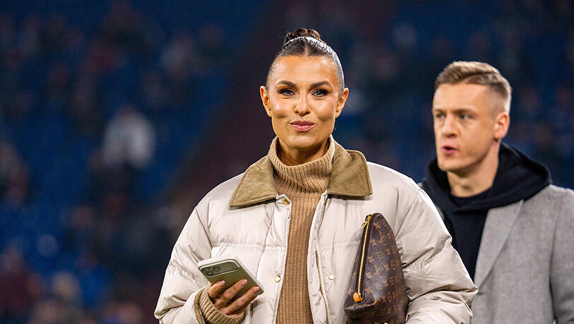 Laura Wontorra schw&auml;rmt bei einem TV-Termin von Thomas M&uuml;ller.