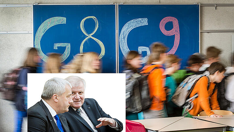Ludwig Spaenle und Horst Seehofer planen wohl eine neue Gymnasialreform für das Schuljahr 2017/18. Ludwig Spaenle und Horst Seehofer planen wohl eine neue Gymnasialreform für das Schuljahr 2017/18.
