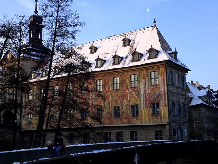 Das alte Bamberger Rathaus "in natura".