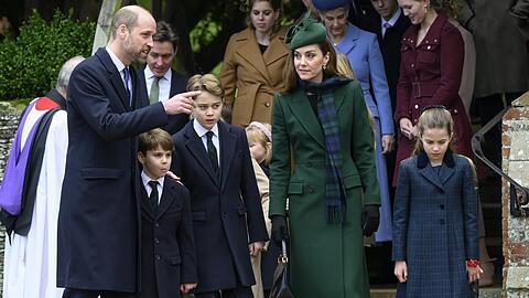 William und Kate werden Ostern wohl nur mit ihren Kindern verbringen.
