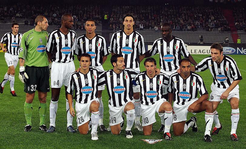 Im November 2005 trafen die Bayern in Turin während der Gruppenphase auf diese Turiner Elf um David Trezeguet, Zlatan Ibrahimovic und den Ex-Münchener Robert Kovac.