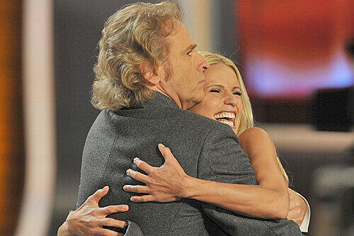 Seit Oktober 2009 moderiert Michelle Hunziker an der Seite von Thomas Gottschalk Wetten, dass..?