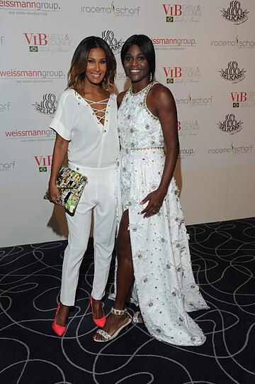 Liz Baffoe mit Simone Weissmann