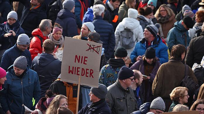 Großdemo gegen rechts in München im Januar: Viele gingen gegen die AfD auf die Straße. (Archiv)
