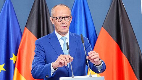 Merz sagt, er wolle das Land voranbringen.