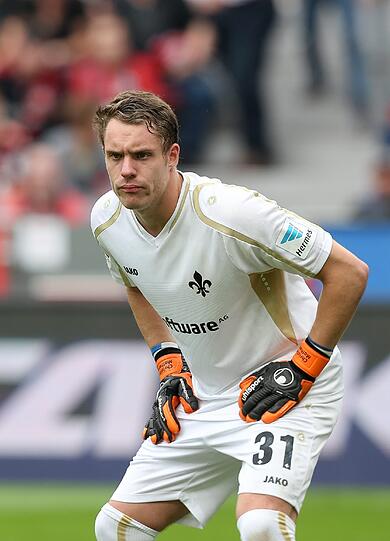 Darmstadts Torwart Christian Mathenia nach der Niederlage gegen Hertha BSC