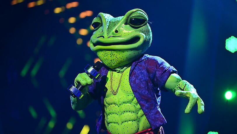 Der Frosch ist bei "The Masked Singer" rausgeflogen. Aber wer steckte darunter? Der Frosch ist bei "The Masked Singer" rausgeflogen. Aber wer steckte darunter?