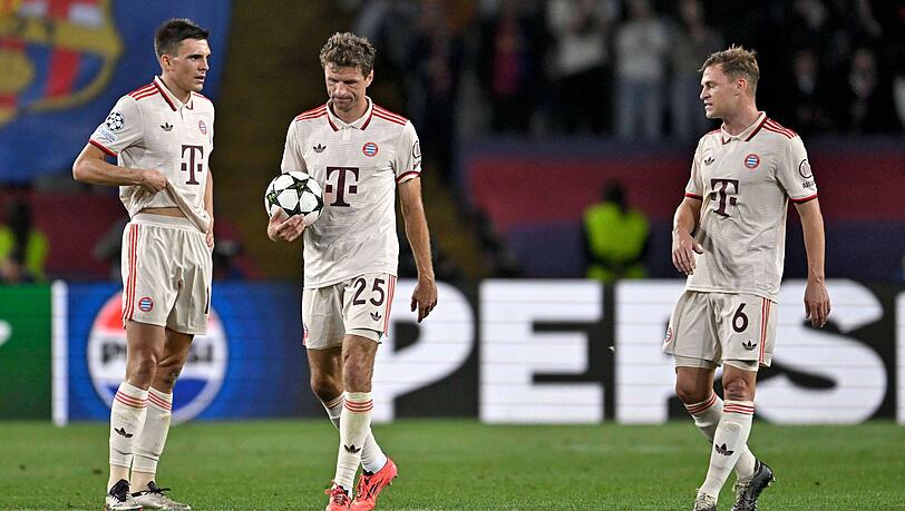 João Palhinha blieb gegen den FC Barcelona über weite Strecken blass.