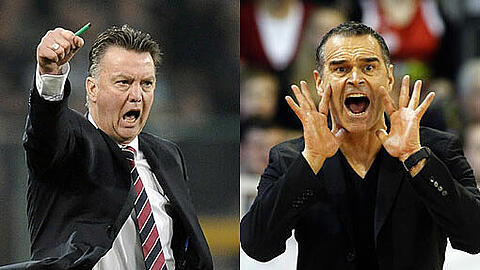 Gemeinsamkeiten? Dirk Bauermann und Louis van Gaal.