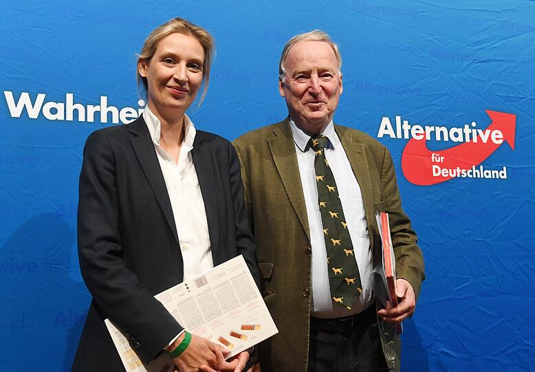 Alexander Gauland und Alice Weidel bilden das Spitzenduo der AfD.