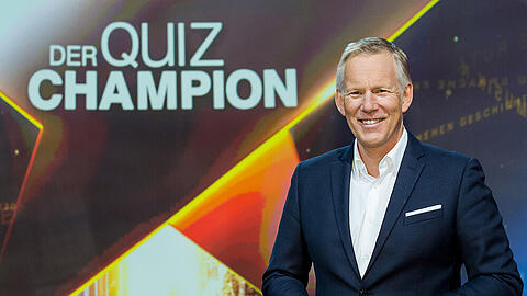 "Der Quiz-Champion": Moderator Johannes B. Kerner