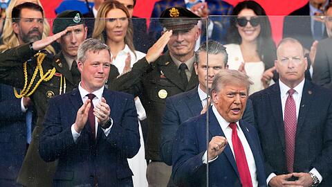 Ranghohe Pentagon-Vertreter sprechen in Kiew mit der ukrainischen Führung über die Lage. (Archivbild)