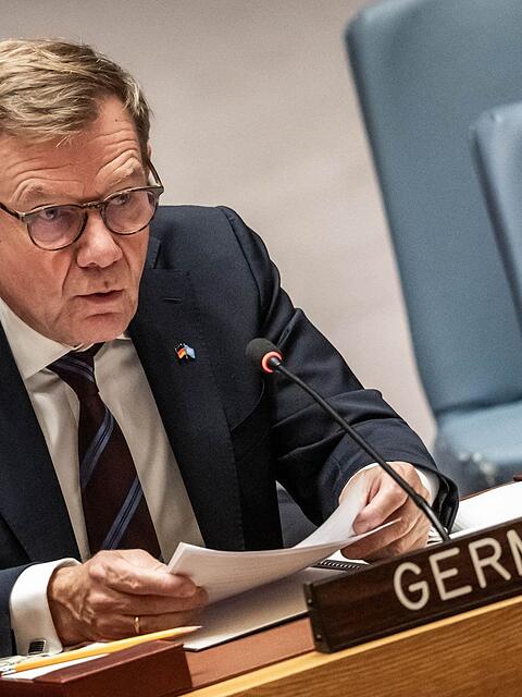 Au&szlig;enminister Johann Wadephul (CDU) wird Russland in einer Sitzung des UN-Sicherheitsrates eine Eskalation der hybriden Angriffe in Europa vor.