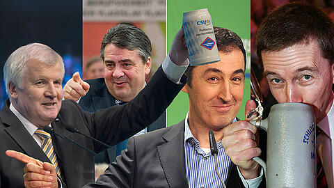 Die Sprüche der Politiker am Aschermittwoch 2015.