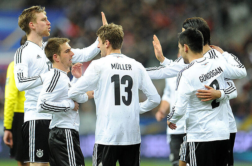Am 15. November 2013 verlor die DFB-Elf das Testspiel in Gelsenkirchen gegen Frankreich mit 0:3.