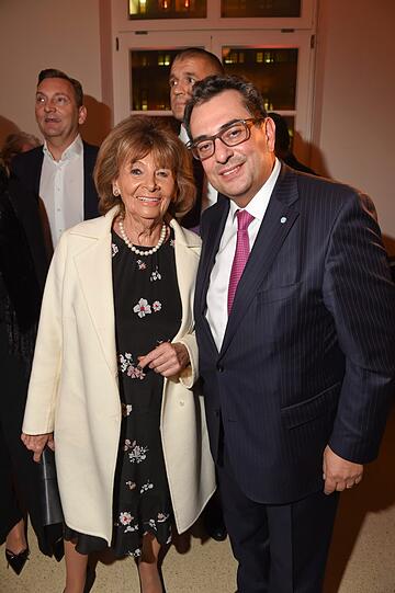 Dr. Charlotte Knobloch und Stavros Kostantinidis